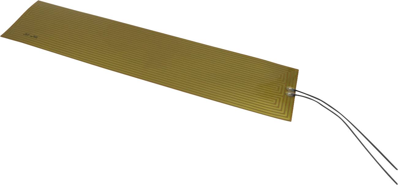 Thermo TECH Poliimida Lámina calefactora Autoadhesivo 12 V 25 W Tipo de protección IPX4 (Lon. x Anch.) 480 mm x 120 mm
