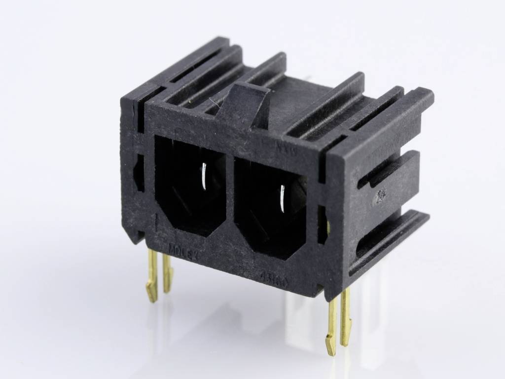Molex Regleta de conectores macho encastrable (estándar) Número total de polos 2 Dimensión modular: 7.50 mm 431607302 1 UD(S). Tray