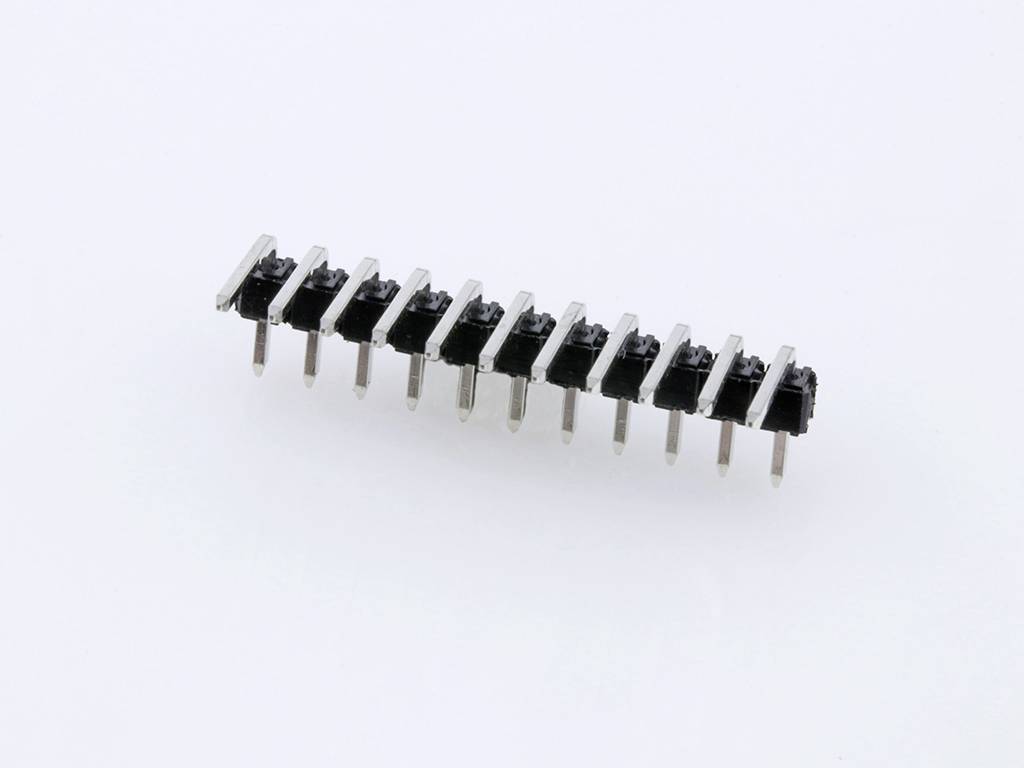 Molex Regleta de conectores macho (estándar) 254 Número total de polos 11 Dimensión modular: 2.54 mm 22286110 1 UD(S). Bulk