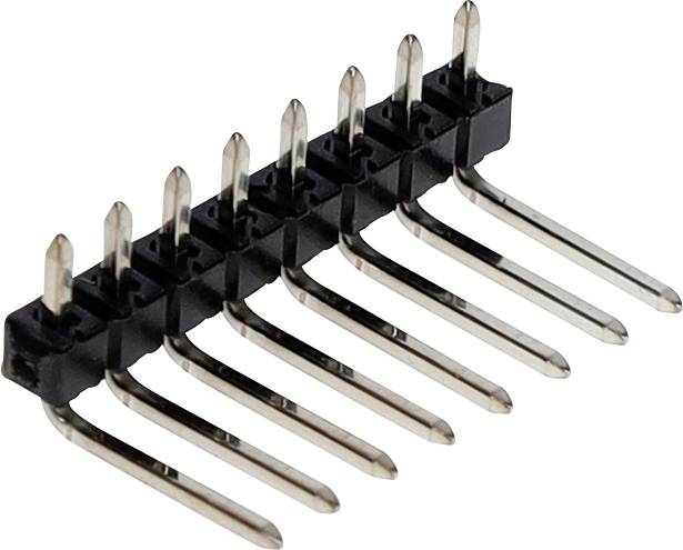 Molex Regleta de conectores macho (estándar) Número total de polos 8 Dimensión modular: 2.54 mm 22286080 1 UD(S). Bulk