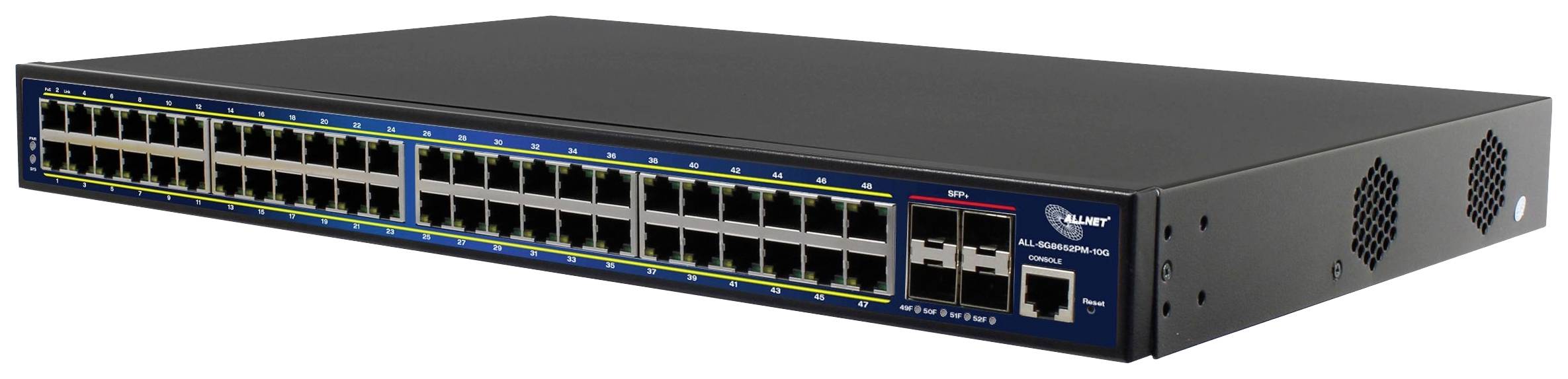 Allnet A208887 ALL-SG8652PM-10G Dispositivo de red 48 + 4 puertos 10 / 100 / 1000 MBit/s Función PoE