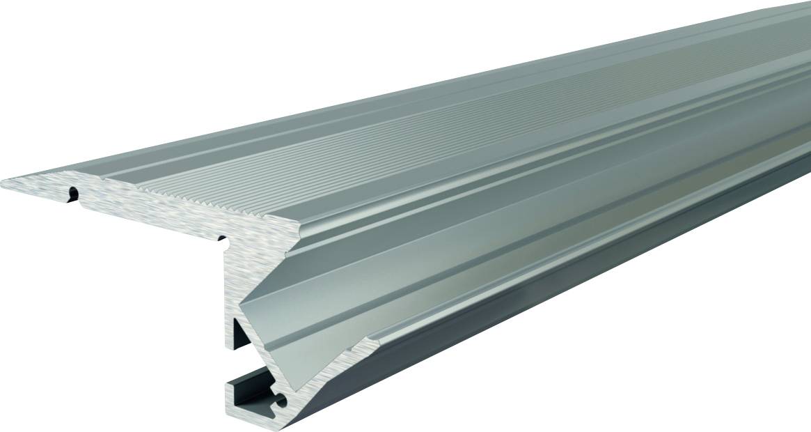Deko Light 970503 AL-01-10 Perfil de escalera Aluminio (Lon. x Anch. x Alt.) 2000 x 61 x 20.50 mm 2 m