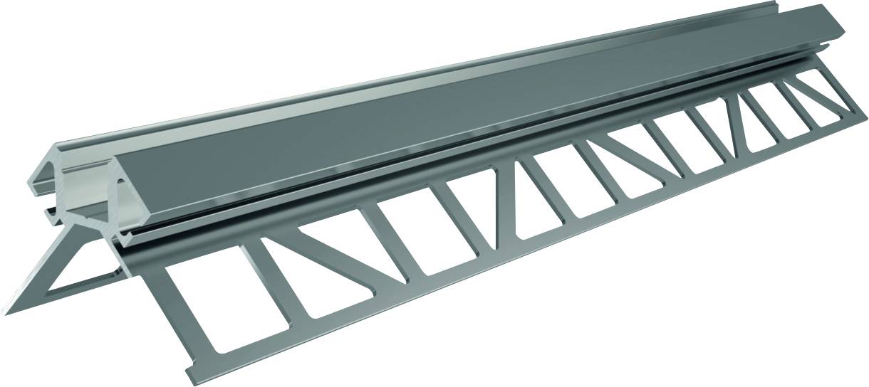 Deko Light 975353 EV-02-08 Perfil de baldosas Aluminio (Lon. x Anch. x Alt.) 3000 x 42 x 42 mm 3 m