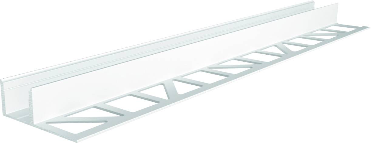 Deko Light 975365 EL-03-12 Perfil de baldosas Aluminio (Anch. x Alt. x Prof.) 14 x 40 x 2500 mm 2.50 m