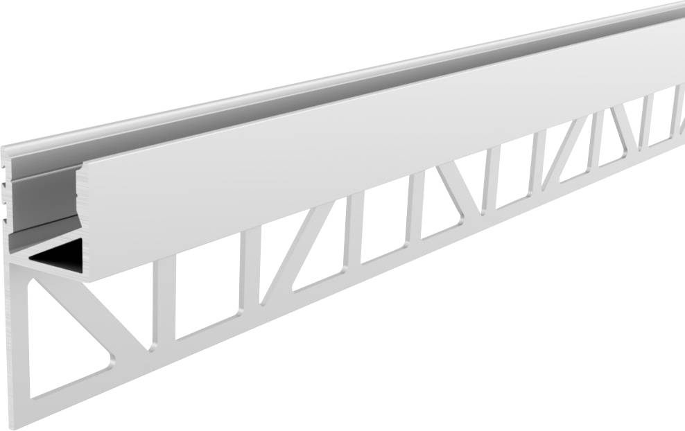 Deko Light 975395 EA-03-12 Perfil de baldosas Aluminio (Anch. x Alt. x Prof.) 14 x 36 x 3000 mm 3 m-0