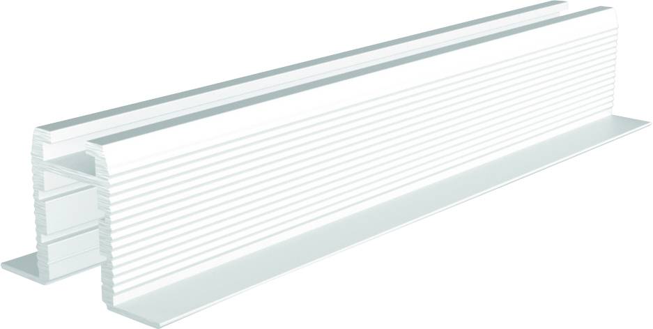 Deko Light 975475 ET-03-10 Perfil de construcción en seco Aluminio (Anch. x Alt. x Prof.) 37.50 x 25.50 x 2500 mm 2.50 m