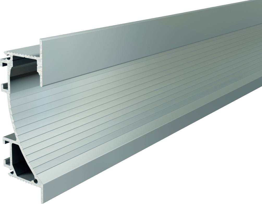 Deko Light 975491 EL-02-12 Perfil de construcción en seco Aluminio (Anch. x Alt. x Prof.) 25.50 x 75 x 2000 mm 2 m