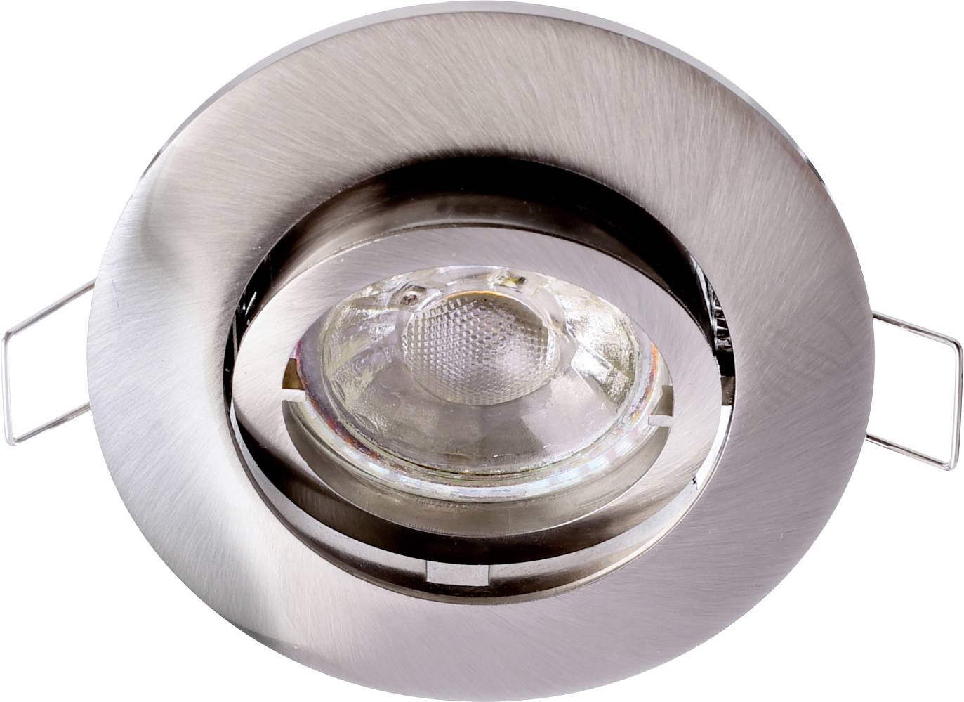 Deko Light Alioth 110028 Aro encastado para techo LED, Halógeno GU5.3, MR 16 35 W Plata