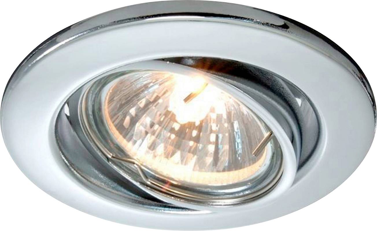 Deko Light Einauring 89 GU10 110033 Aro encastado para techo LED, Halógeno GU10 35 W Plata