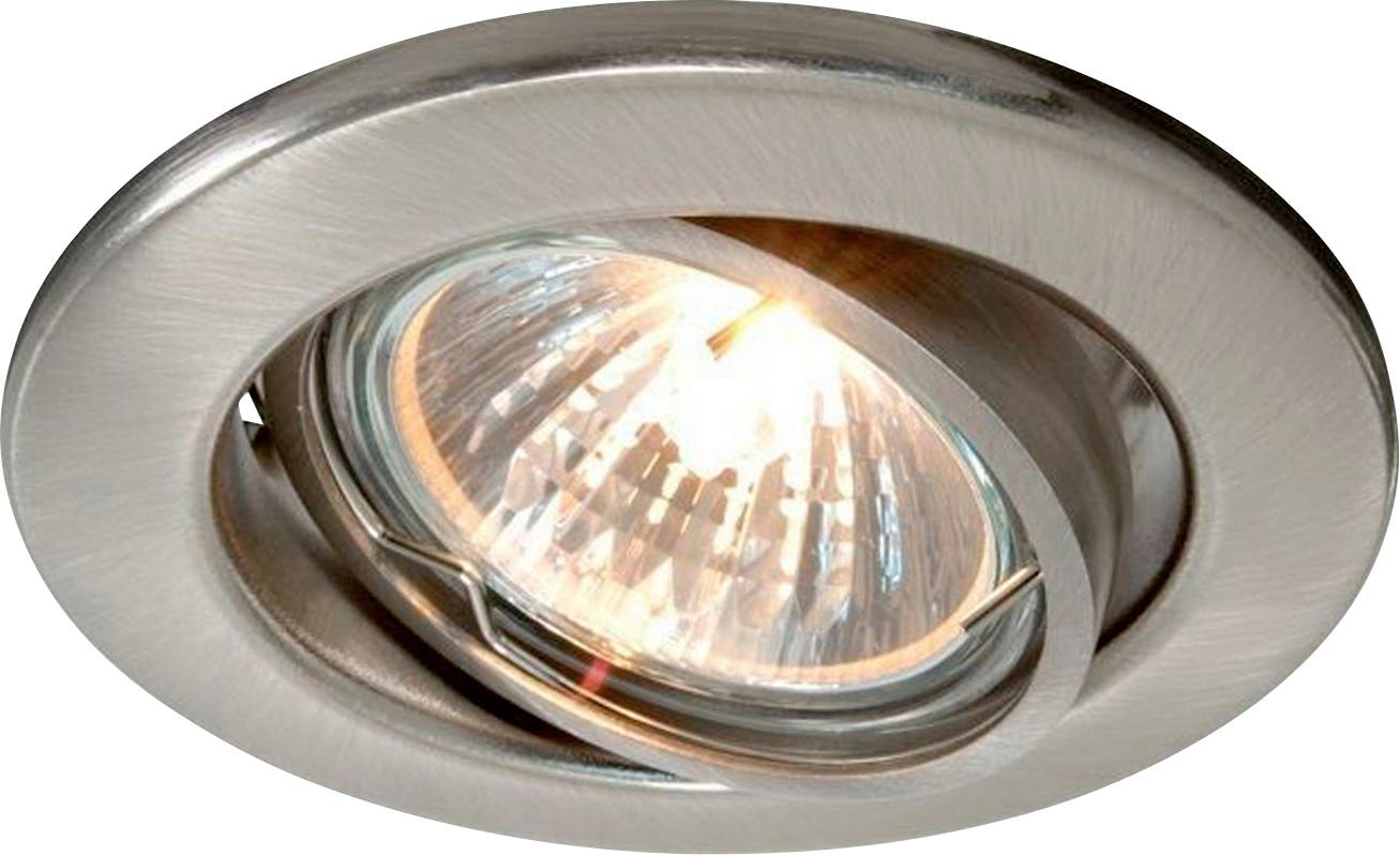Deko Light Einauring 89 GU10 110034 Aro encastado para techo LED, Halógeno GU10 35 W Plata