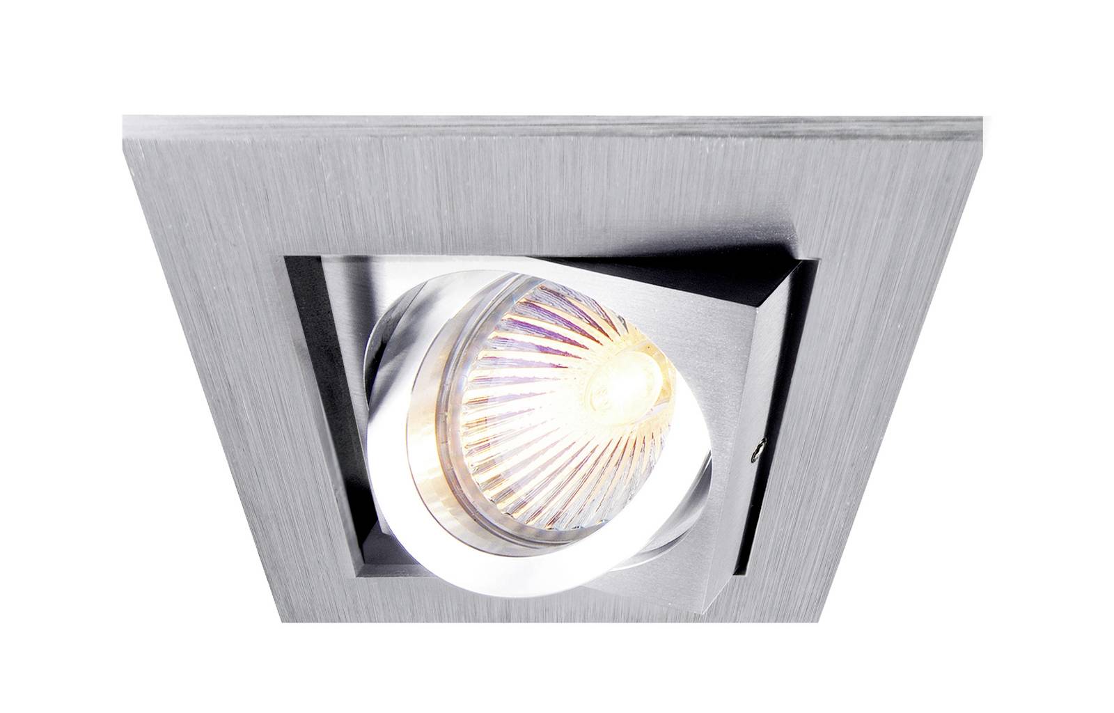 Deko Light Kardan I 110100 Aro encastado para techo LED, Halógeno GU5.3, MR 16 50 W Plata-0