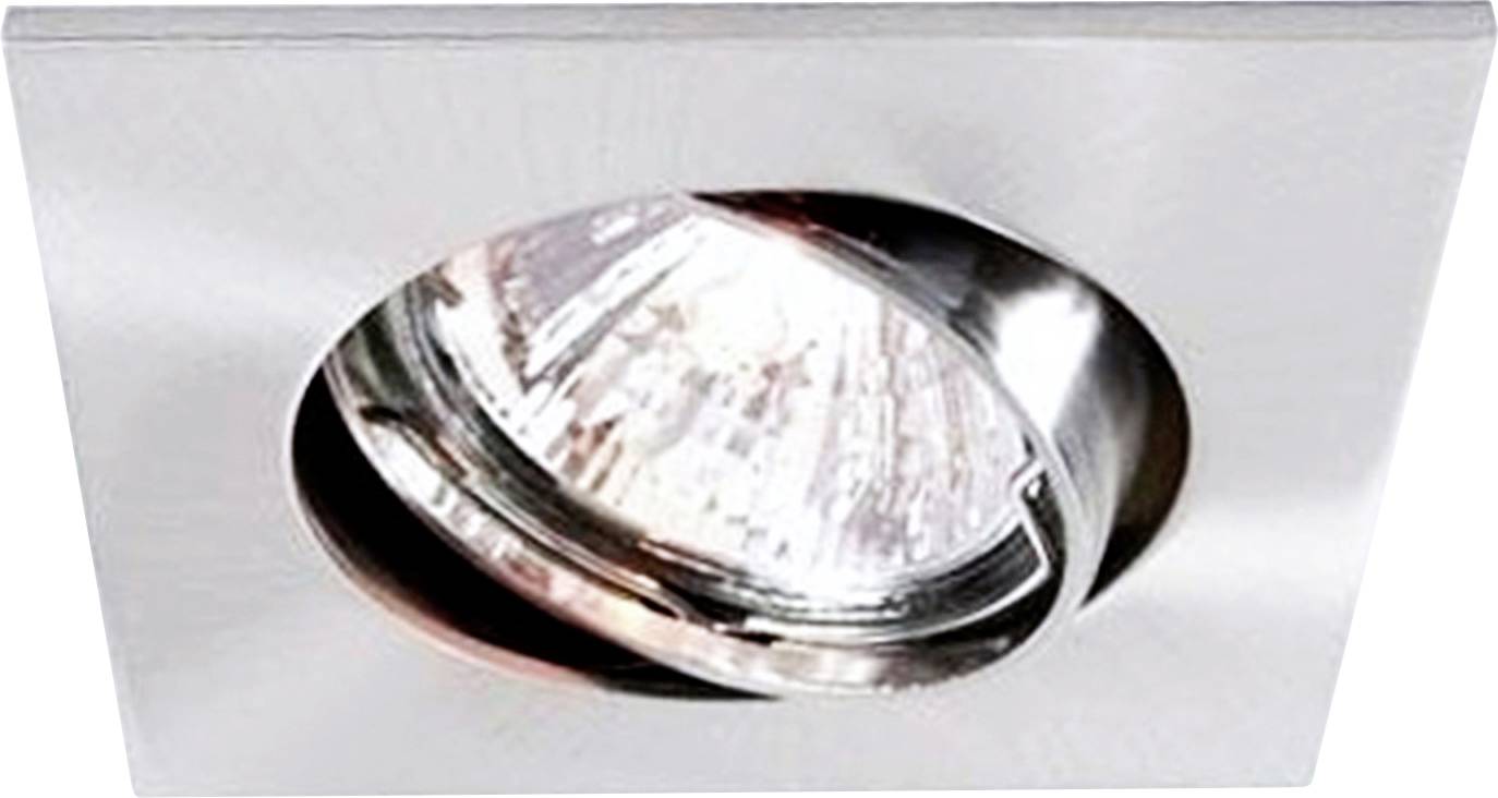Deko Light Einbauring 82 GU5.3 449212 Aro encastado para techo LED, Halógeno GU5.3, MR 16 35 W Plata-0