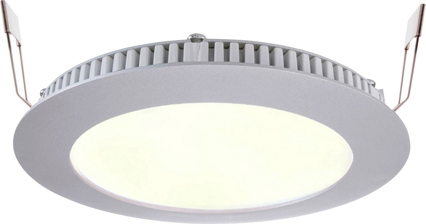Deko Light 565083 LED Panel 8 Lámpara LED de encastre Clase de eficiencia energética: G (A - G) LED SMD LED instalado de forma fija 7 W Gris perla (RAL 9022)