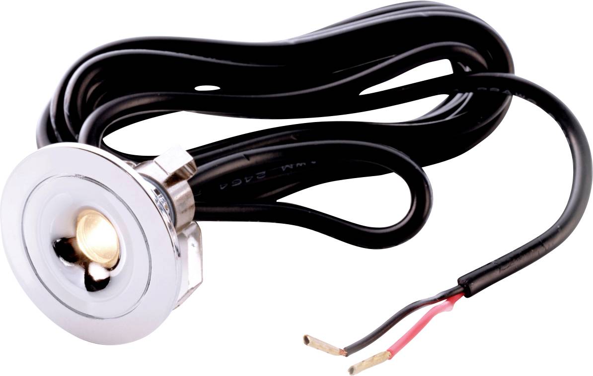 Deko Light 565173 Punto Lumi Lámpara LED de encastre LED LED instalado de forma fija 1 W Plata