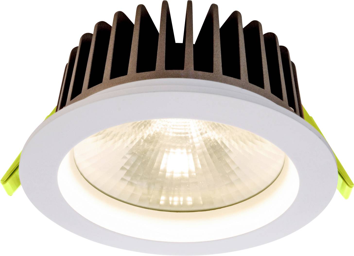 Deko Light 565180 COB 130 Lámpara LED de encastre Clase de eficiencia energética: G (A - G) COB LED LED instalado de forma fija 18.50 W Blanco tráfico (RAL 9016)
