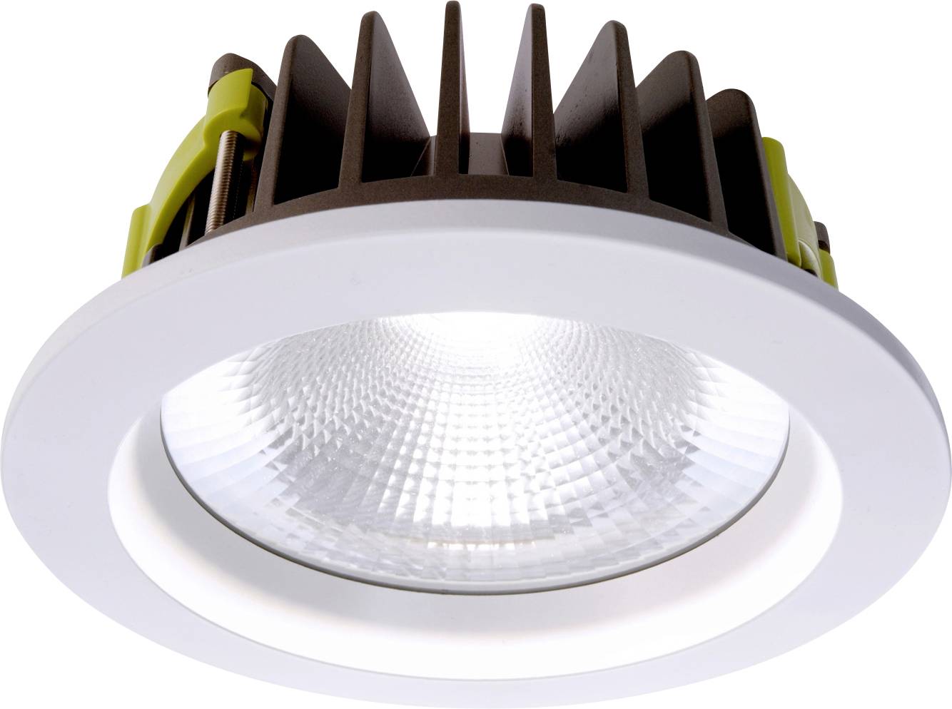 Deko Light 565183 COB 170 Lámpara LED de encastre Clase de eficiencia energética: G (A - G) COB LED LED instalado de forma fija 25.60 W Blanco tráfico (RAL 9016)