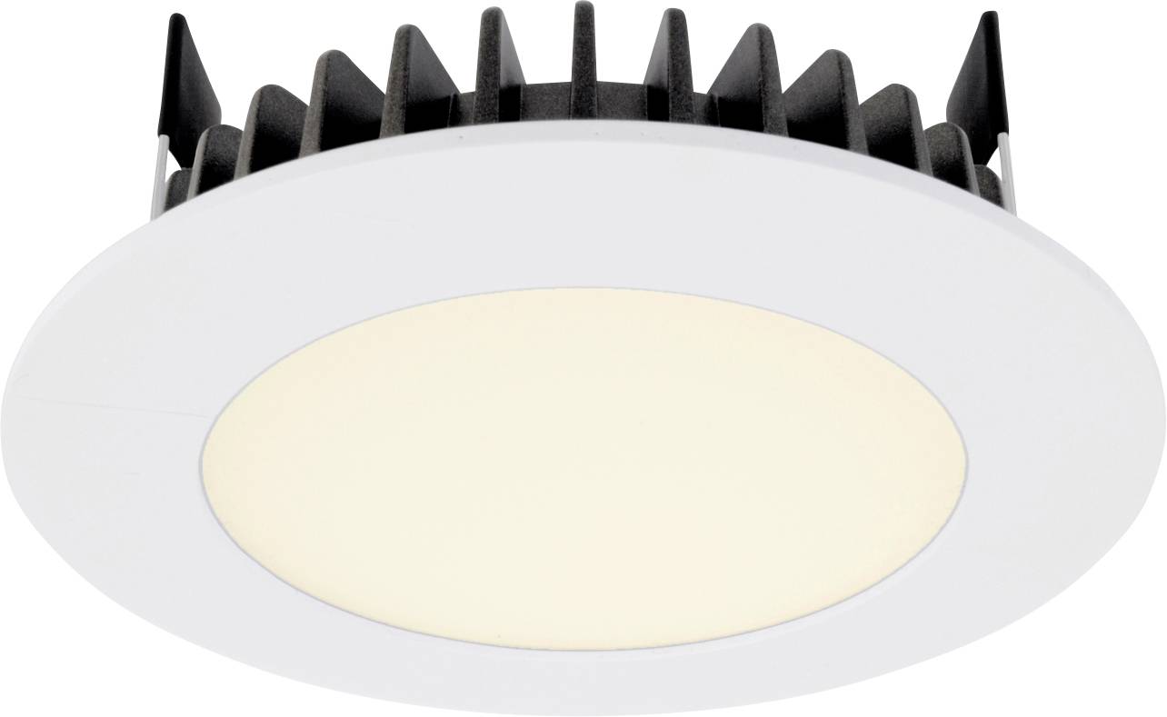 Deko Light 565229 LED Panel Round III 6 Lámpara LED de encastre Clase de eficiencia energética: G (A - G) LED SMD LED instalado de forma fija 6.30 W Blanco tráfico (RAL 9016)