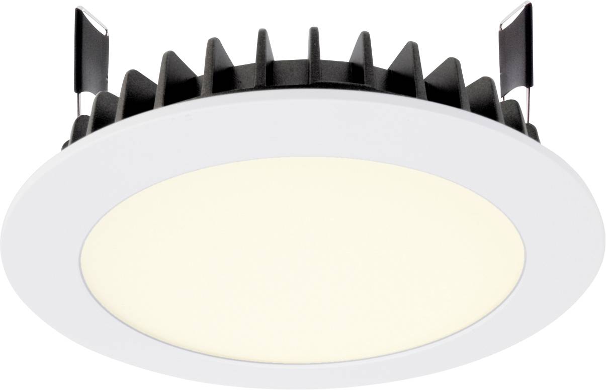 Deko Light 565231 LED Panel Round III 12 Lámpara LED de encastre Clase de eficiencia energética: G (A - G) LED LED instalado de forma fija 12.50 W Blanco tráfico (RAL 9016)