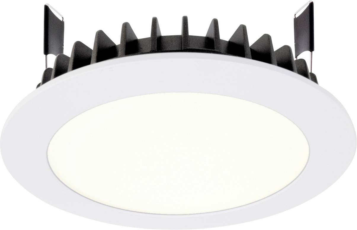 Deko Light 565232 LED Panel Round III 12 Lámpara LED de encastre Clase de eficiencia energética: G (A - G) LED LED instalado de forma fija 12.50 W Blanco tráfico (RAL 9016)