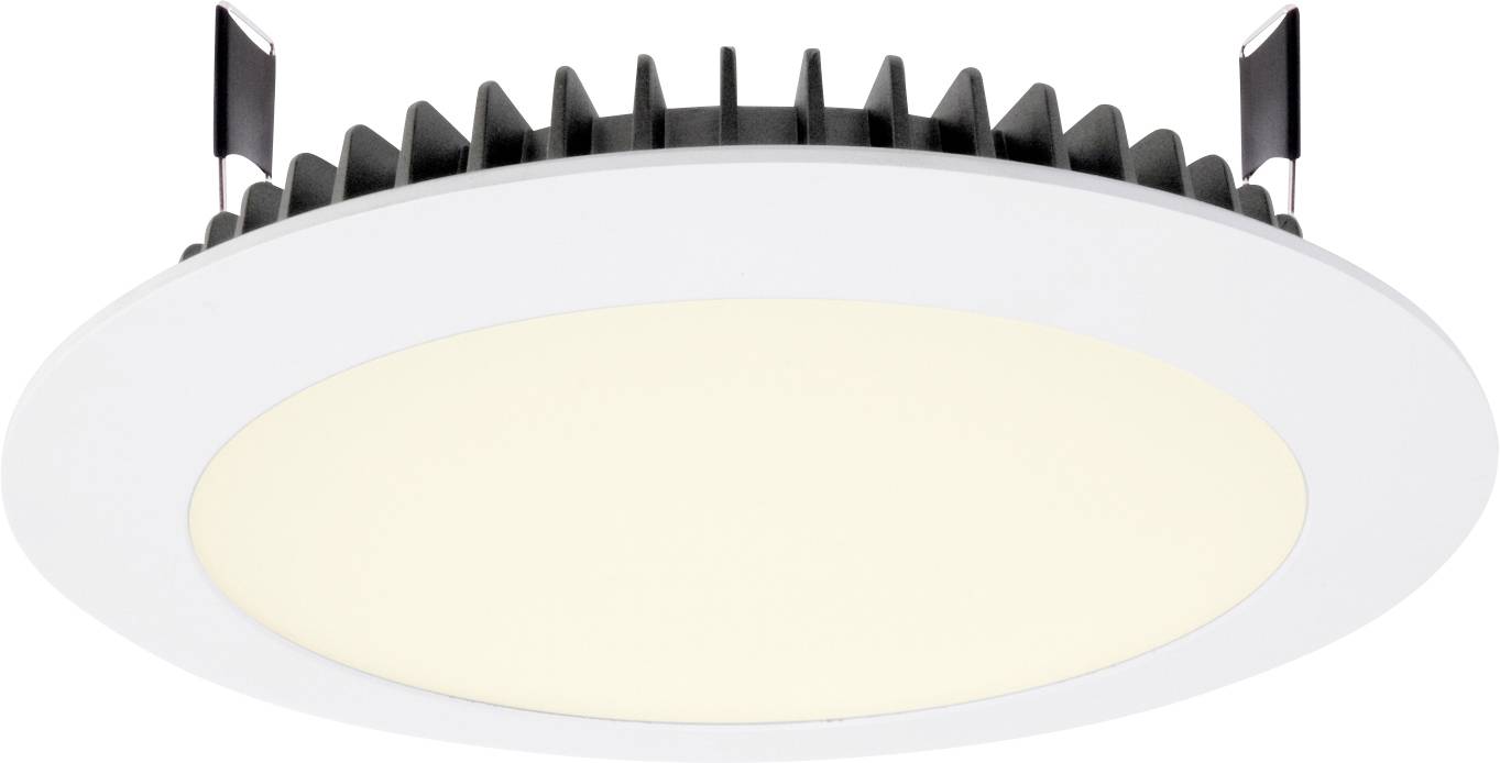 Deko Light 565235 LED Panel Round III 26 Lámpara LED de encastre Clase de eficiencia energética: G (A - G) LED LED instalado de forma fija 26 W Blanco tráfico (RAL 9016)