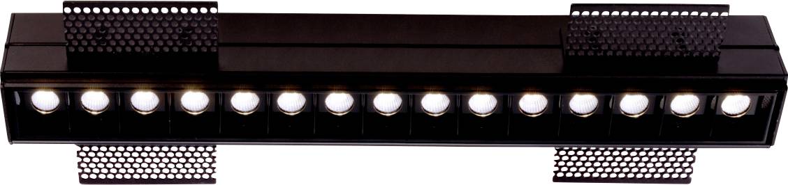 Deko Light 565255 Ceti 15 Lámpara LED de encastre LED SMD LED instalado de forma fija Clase de eficiencia energética: G (A - G) 30.50 W Schwarz