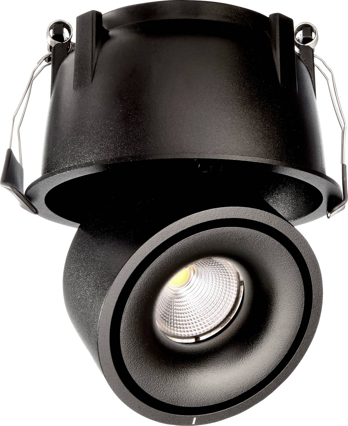 Deko Light 565361 Uni II Lámpara LED de encastre Clase de eficiencia energética: F (A - G) LED LED instalado de forma fija 12 W Schwarz