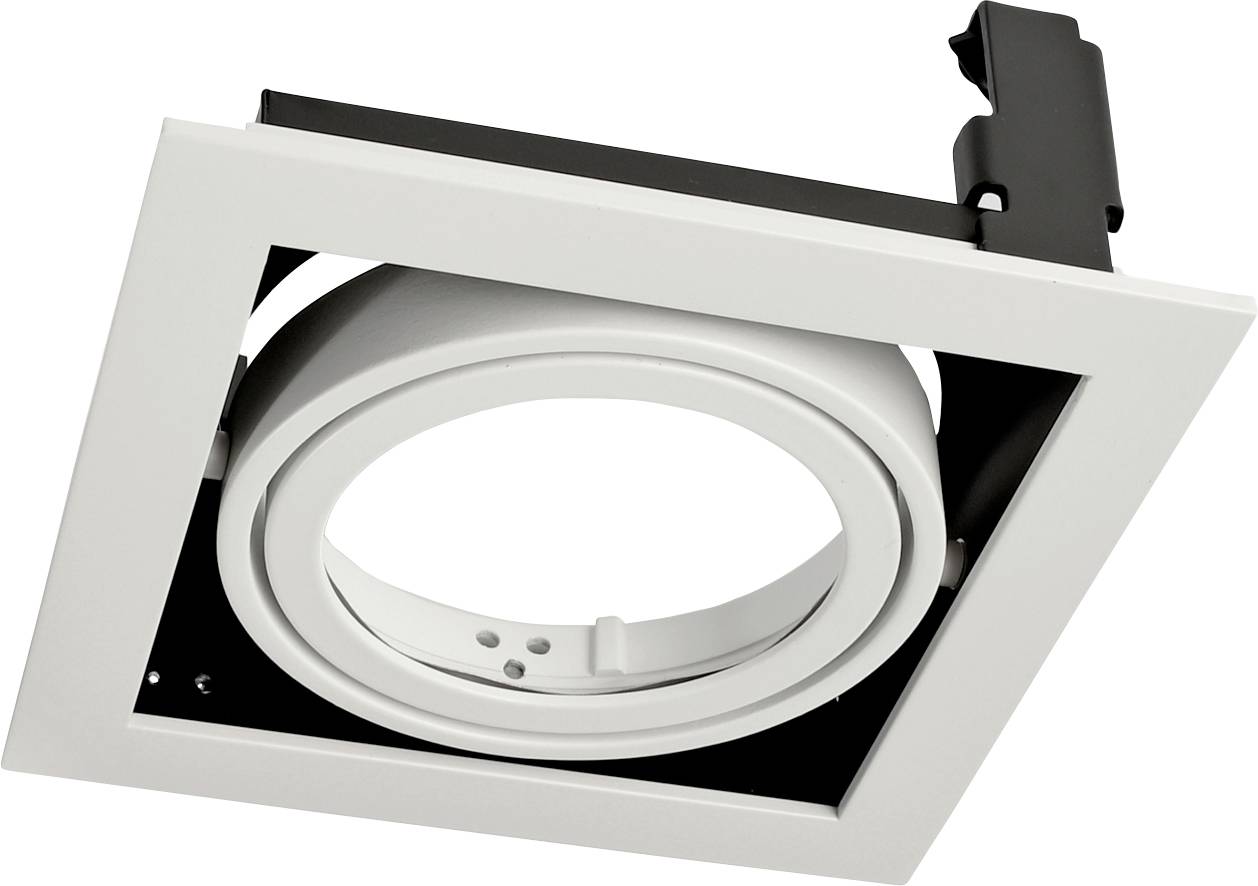 Deko Light 930092 Bastidor cardán Blanco tráfico (RAL 9016)-0