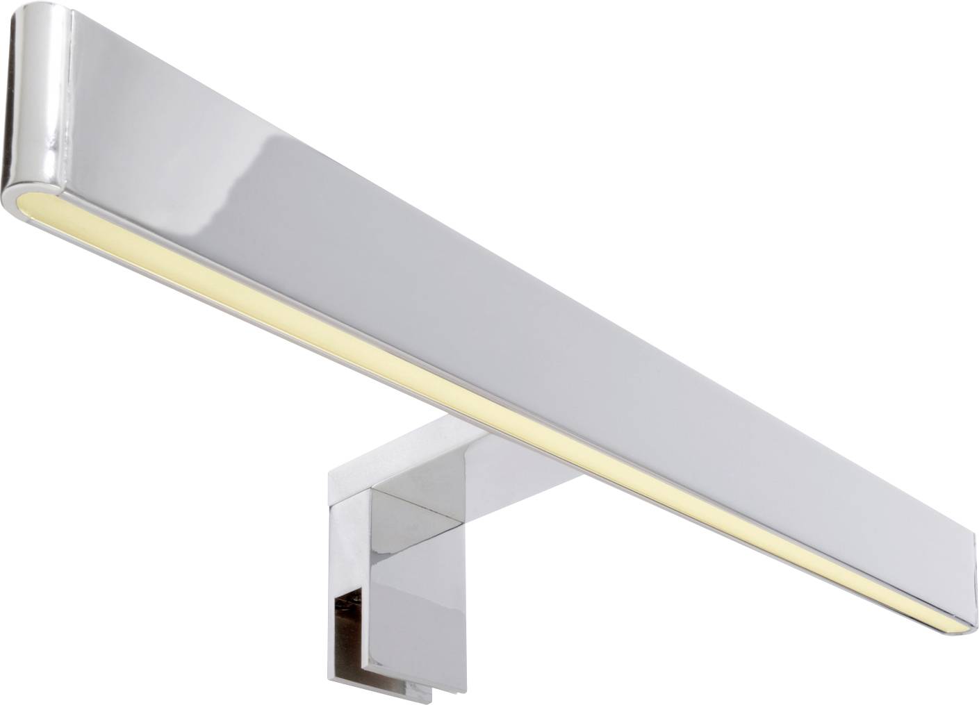 Deko Light Spiegel Line I Luminaria para espejos LED LED instalado de forma fija 8 W Clase de eficiencia energética: G (A - G) Blanco cálido Plata