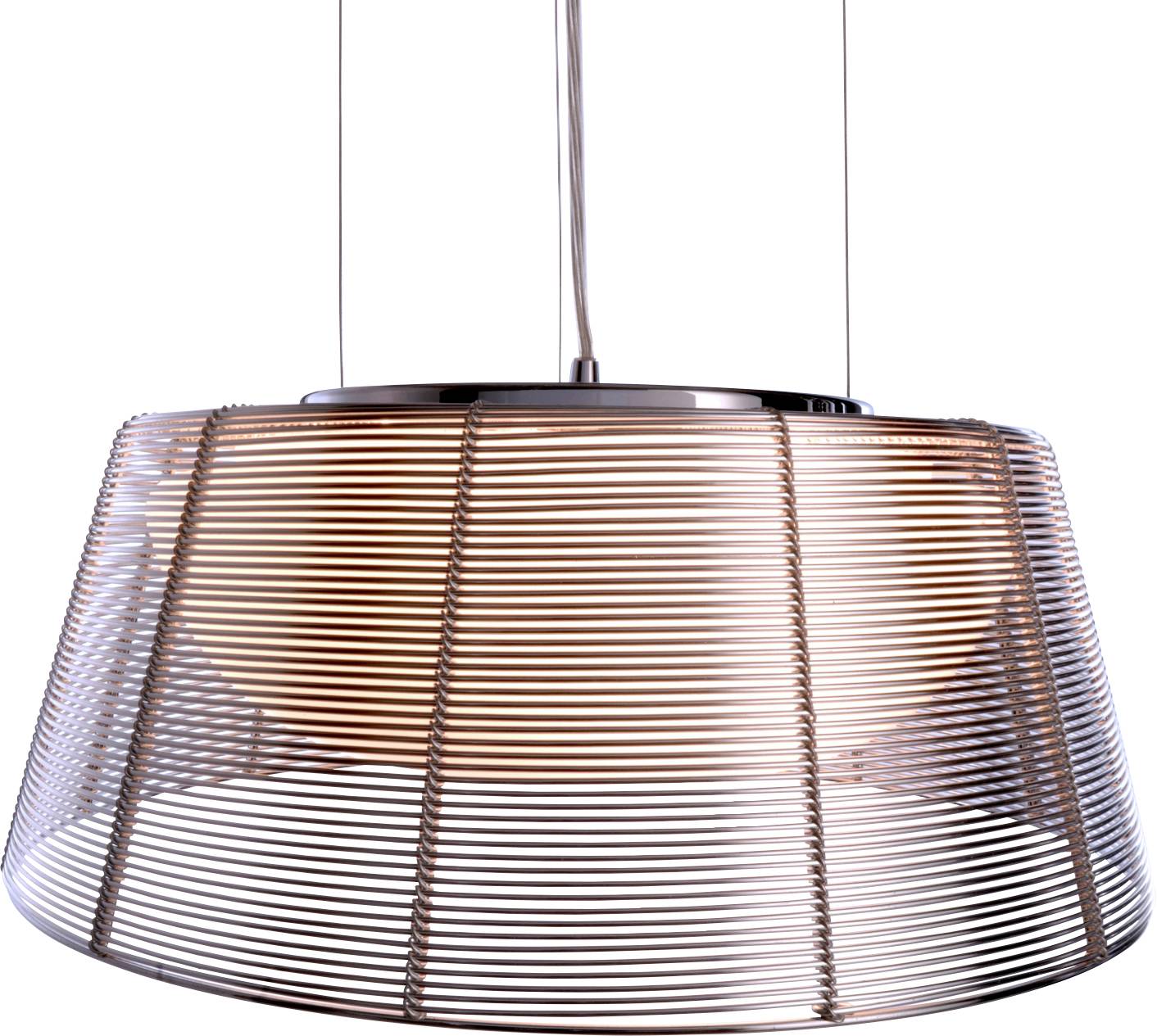 Deko Light Filo Sat 342031 Luminaria pendular LED, Halógeno E27 60 W Plata