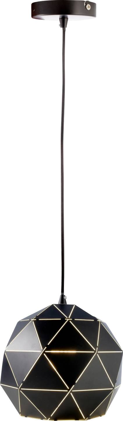 Deko Light Asterope rund 250 342132 Luminaria pendular LED, Halógeno E27 40 W Schwarz-0