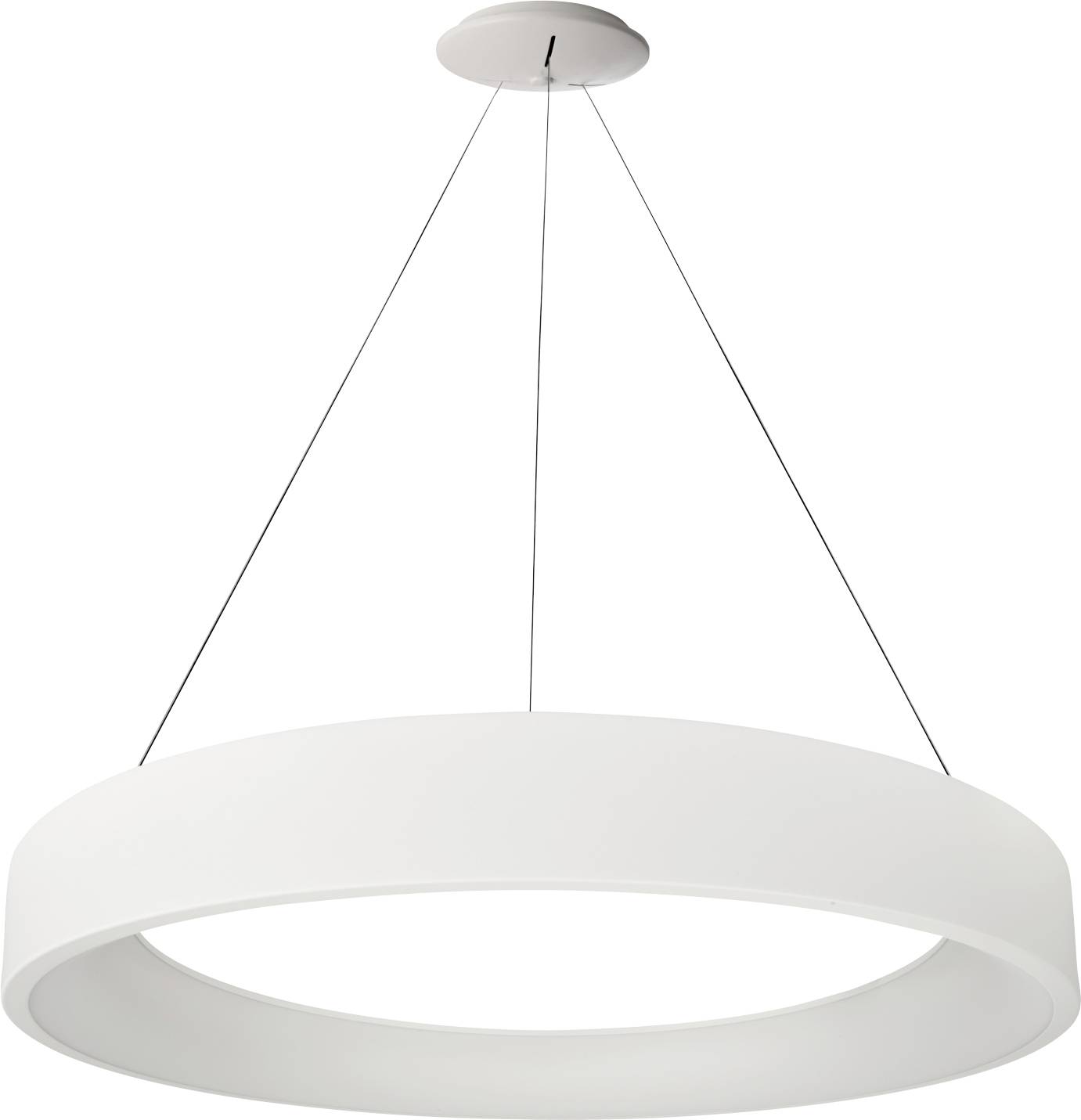 Deko Light Sculptoris 800 342187 Luminaria pendular LED LED instalado de forma fija 60 W Blanco tráfico (RAL 9016)-0