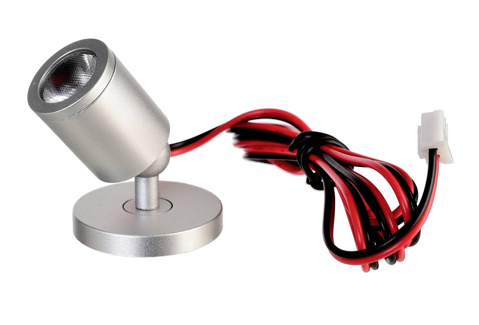 Deko Light Herculis magnetic 688028 Luminaria para espejos 1 W Clase de eficiencia energética: G (A - G) Blanco neutro Plata