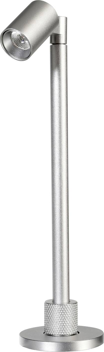 Deko Light Herculis Small 688030 Luminaria para espejos 1 W Clase de eficiencia energética: G (A - G) Blanco cálido Plata
