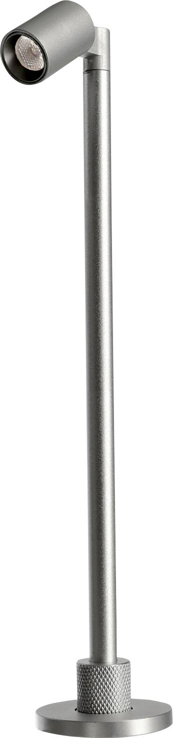 Deko Light Herculis Big 688035 Luminaria para espejos 1 W Clase de eficiencia energética: G (A - G) Blanco cálido Plata