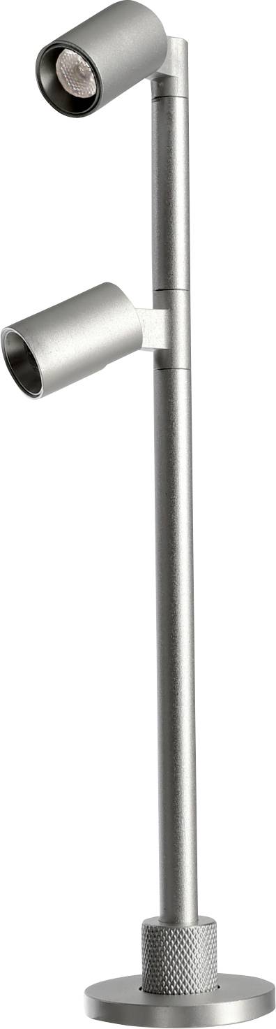 Deko Light Herculis Double 688041 Luminaria para espejos 2 W Clase de eficiencia energética: G (A - G) Blanco neutro Pla-0