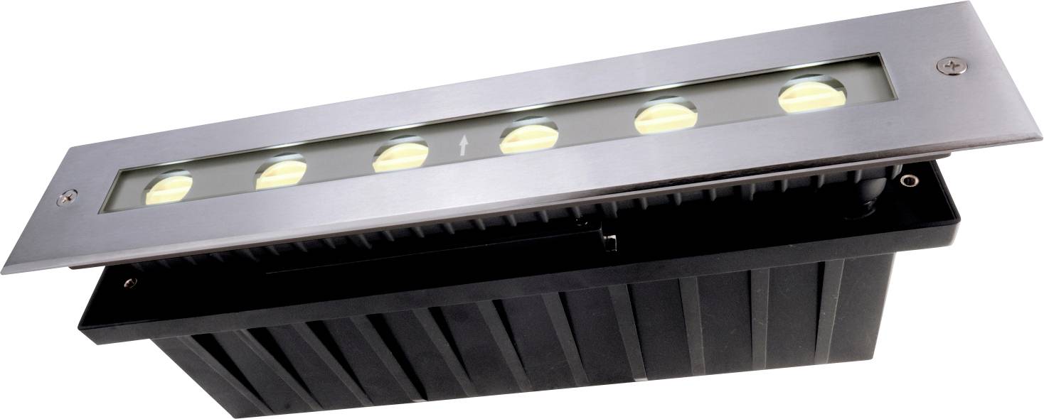 Deko Light Line II WWA 730008 Lámparas de encastre para suelo LED instalado de forma fija LED G (A - G) 12.20 W Plata