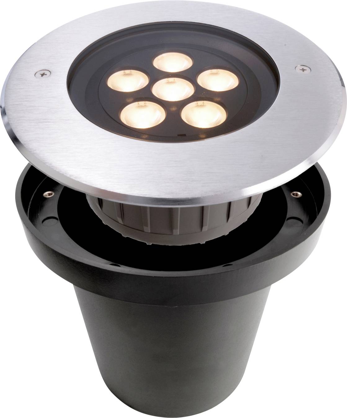 Deko Light HP I WW 730249 Lámparas de encastre para suelo LED instalado de forma fija LED F (A - G) 7.60 W Plata-0