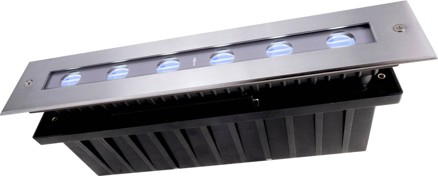 Deko Light Line III RGB 730263 Lámparas de encastre para suelo LED instalado de forma fija LED 16.50 W Plata
