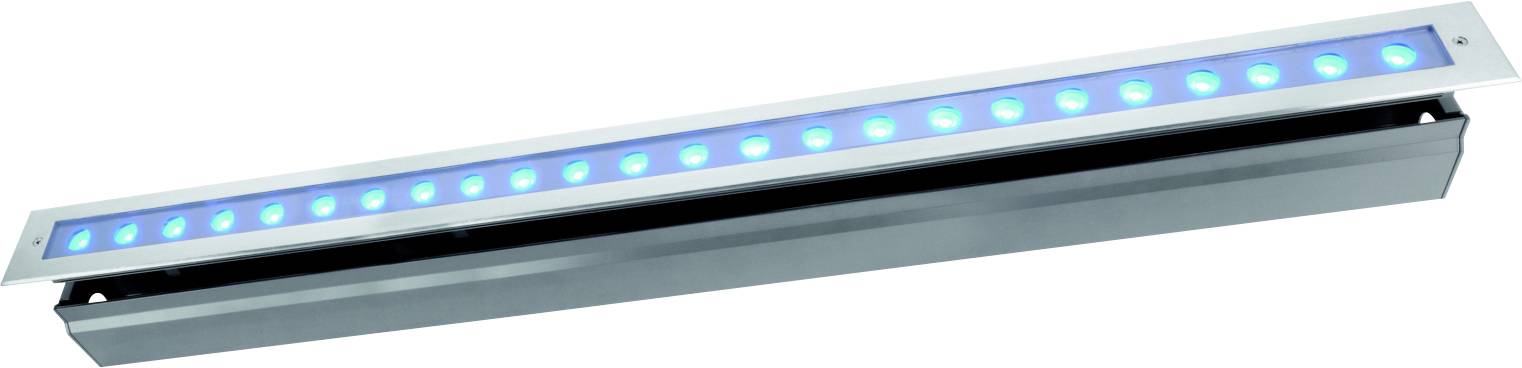 Deko Light Line VI RGB 730436 Lámparas de encastre para suelo LED instalado de forma fija LED 42.80 W Plata