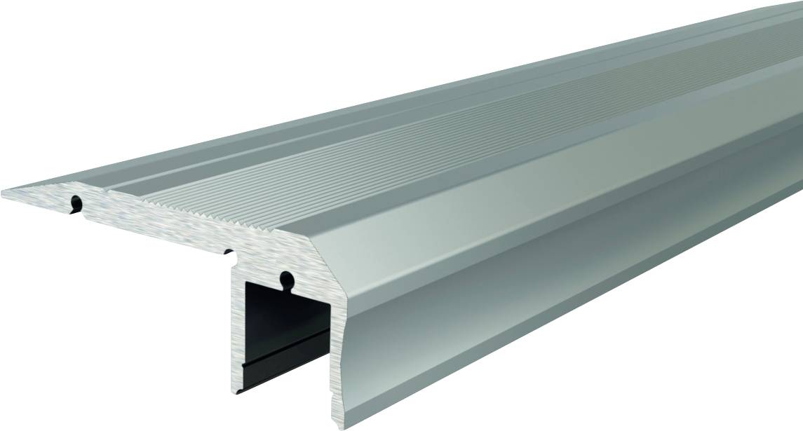 Deko Light 970522 AL-02-10 Perfil de escalera Aluminio (Lon. x Anch. x Alt.) 3000 x 55 x 20.50 mm 3 m