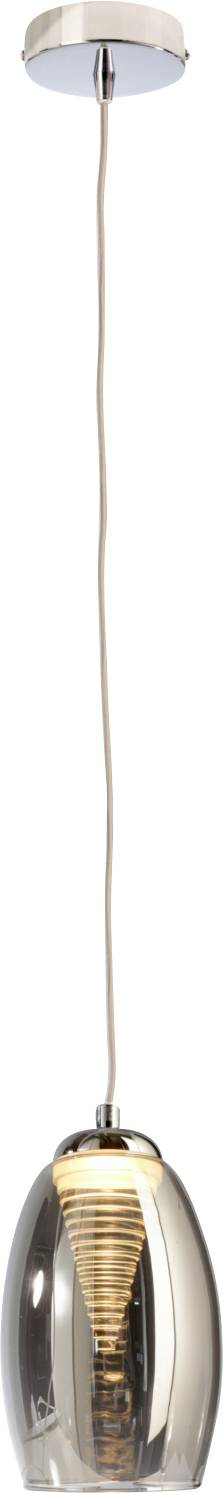 Deko Light Electra 342116 Luminaria pendular LED LED instalado de forma fija Clase de eficiencia energética: G (A - G) 5.80 W Plata