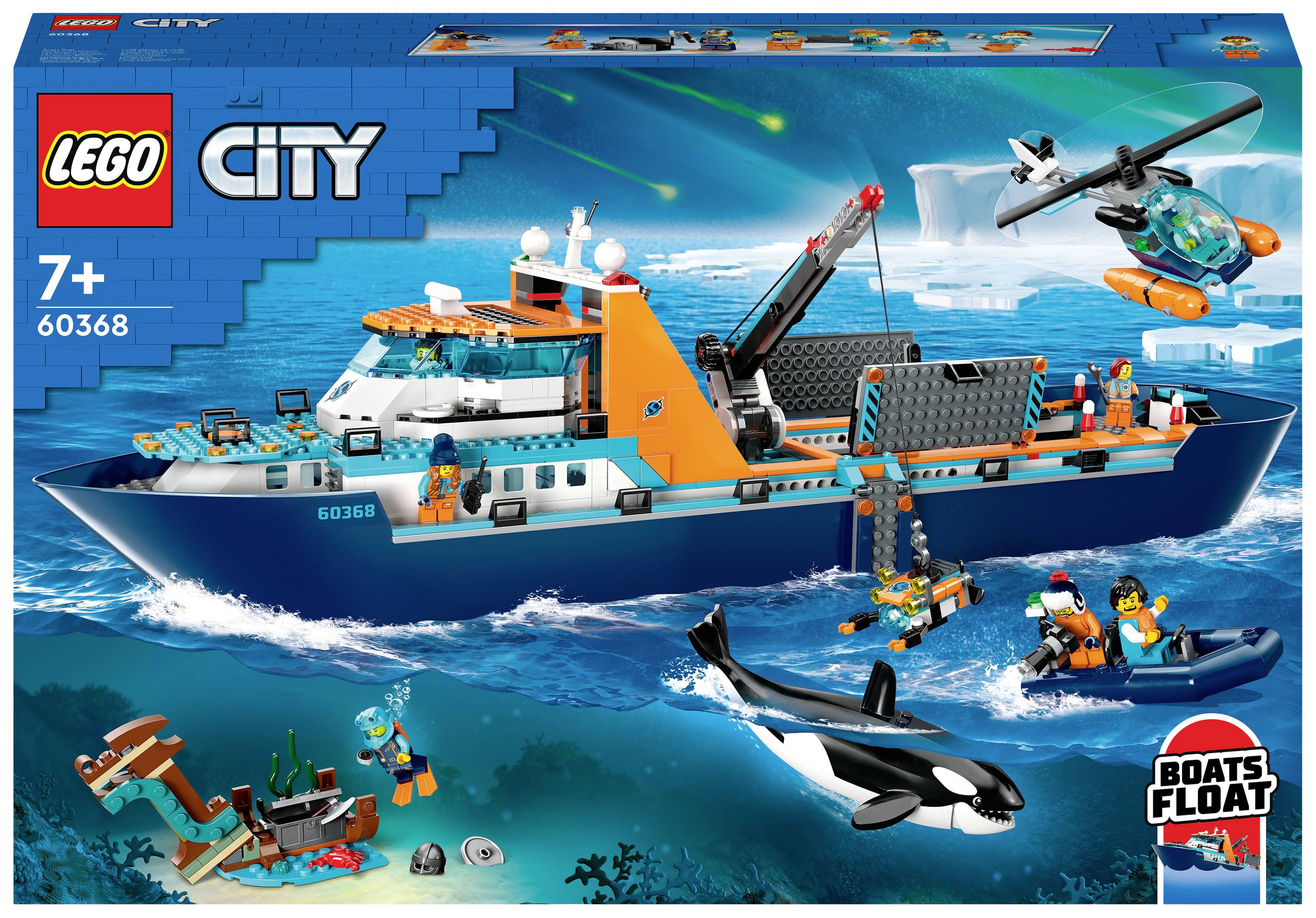 60368 LEGO® CITY Buque de investigación ártica-0