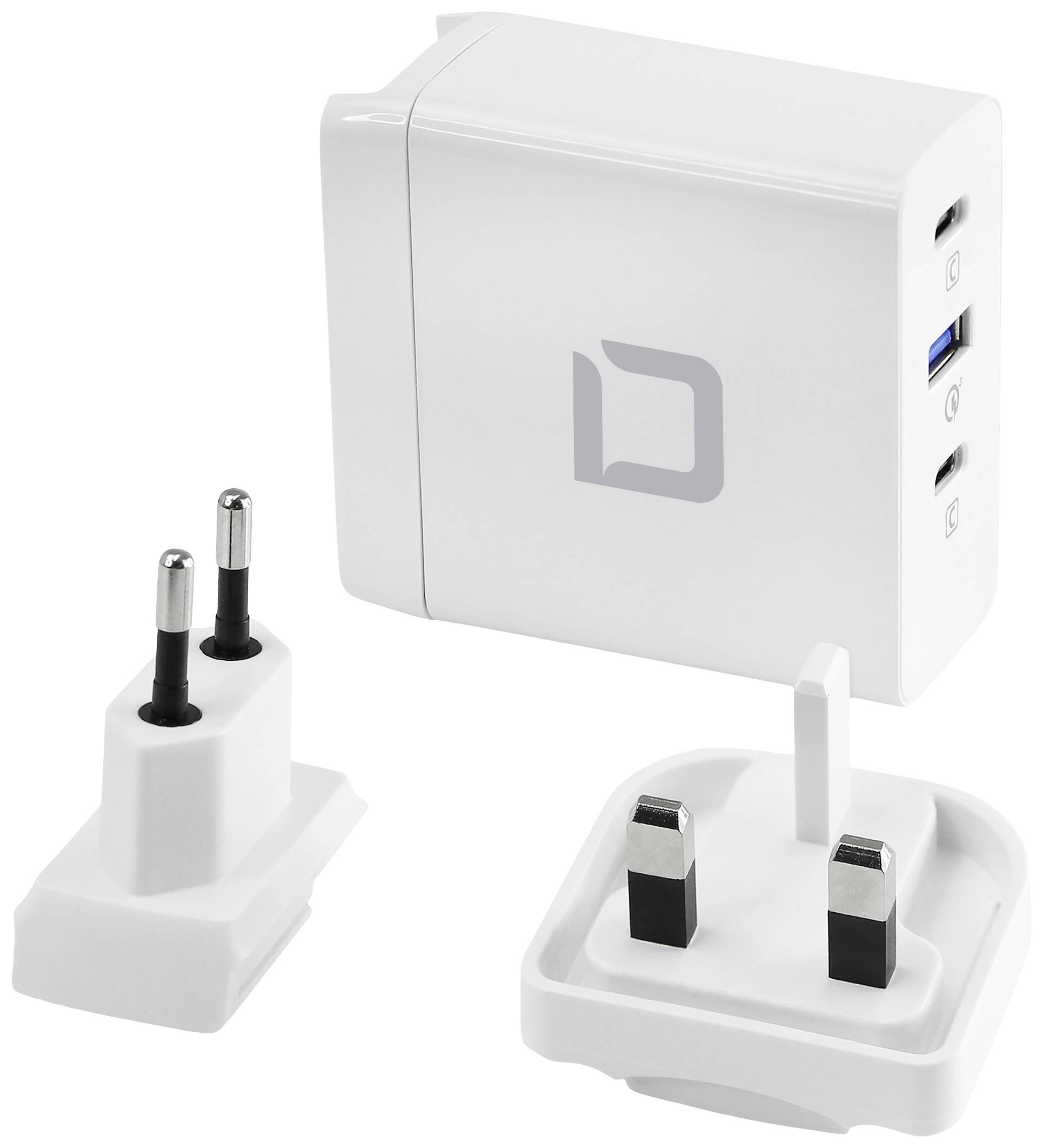 Dicota Travel Laptop GaN Charger Universal PRO Fuente de alimentación para ordenador portátil 100 W 5 V, 9 V, 12 V, 15 V-0