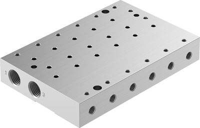 FESTO Perfil distribuidor 8083545 VABM-P6-15M-G18-M5-6 1 UD(S).-0