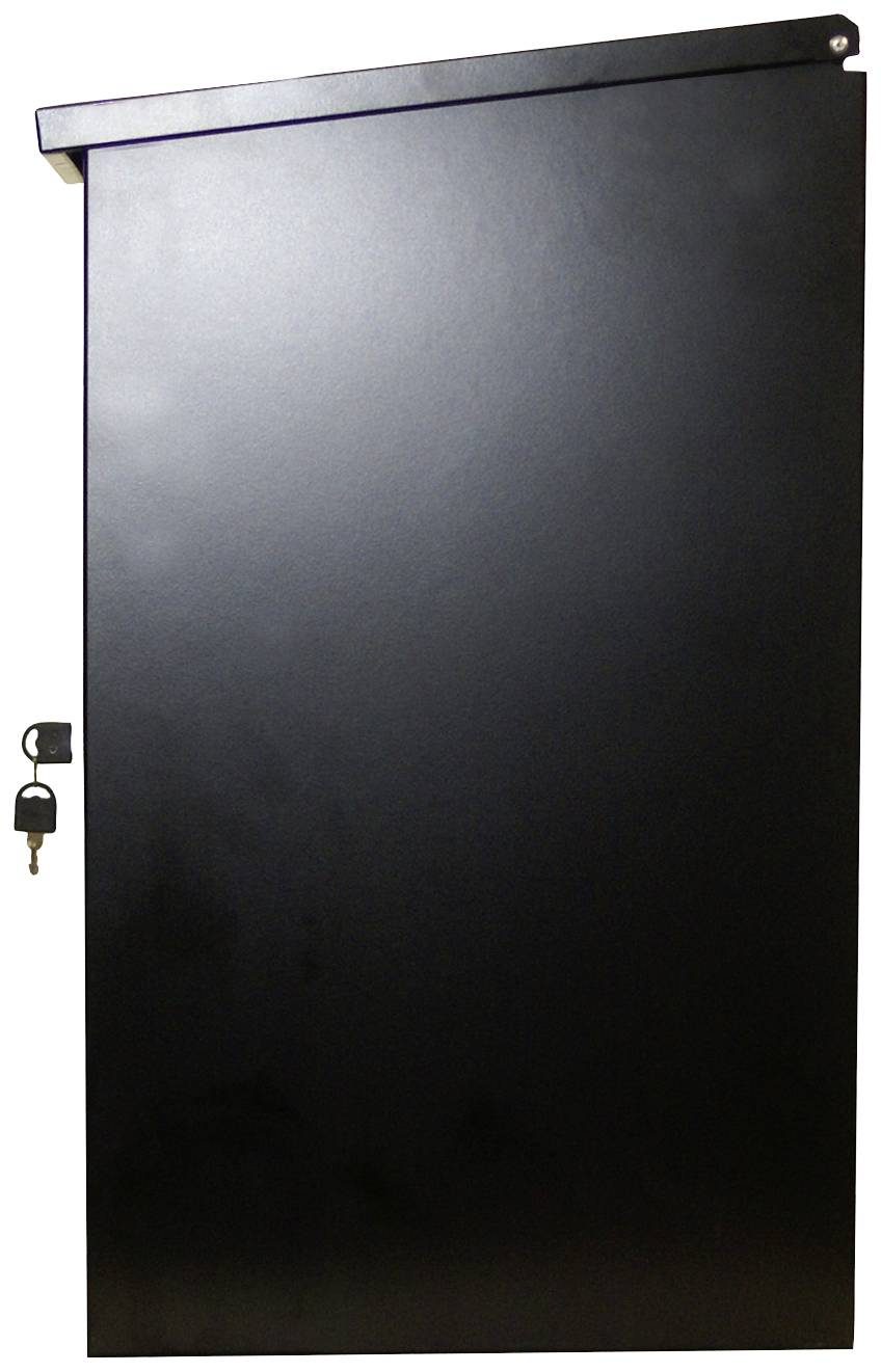 Phoenix PB0581BK Buzón de paquetes postales Acero galvanizado Schwarz Candado de llave-3