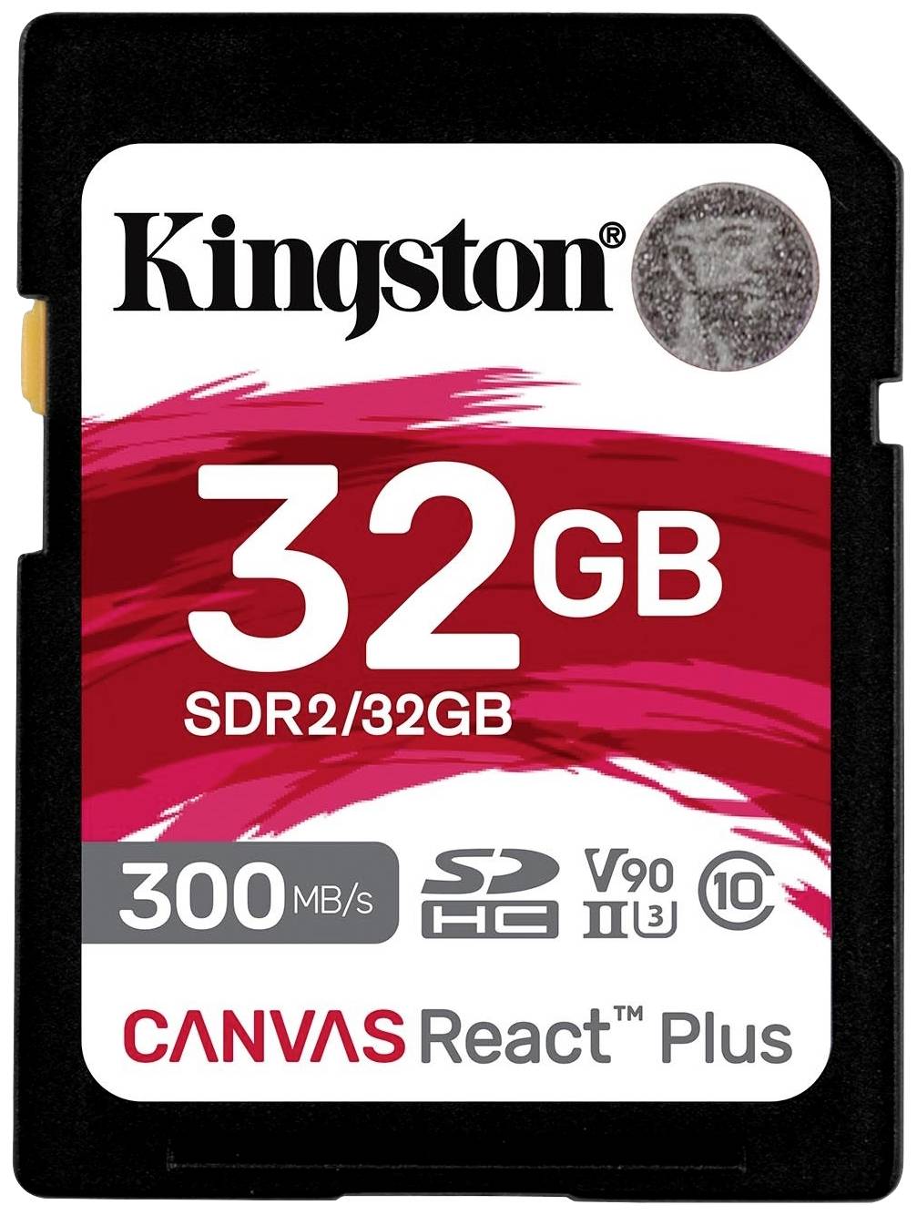 Kingston Canvas React Plus Tarjeta SD 32 GB Class 10 UHS-II-0