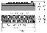 Turck SNNE-0008D-0004 6824182 Caja de sensores/actuadores pasiva 1 ST