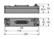 Turck SNNE-0016D-0002 6824476 Caja de sensores/actuadores pasiva 1 ST Piece