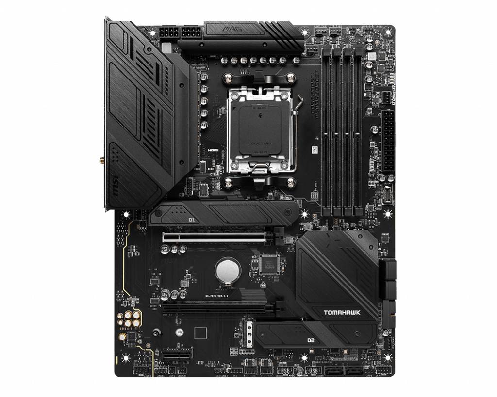 MSI MAG B650 Tomahawk WIFI Placa base Portalámparas #####AMD AM5 Factor de forma ATX Placa base del circuito integrado a-1