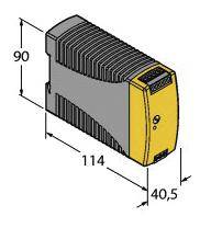 Turck 7545041 Fuente de alimentación de riel DIN 24 V/DC 2.50 A 83 VA Número de salidas:1 x Contenido 1 ST-0